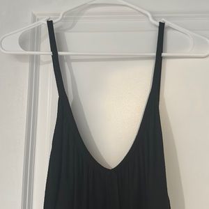 Spaghetti strapped long dress